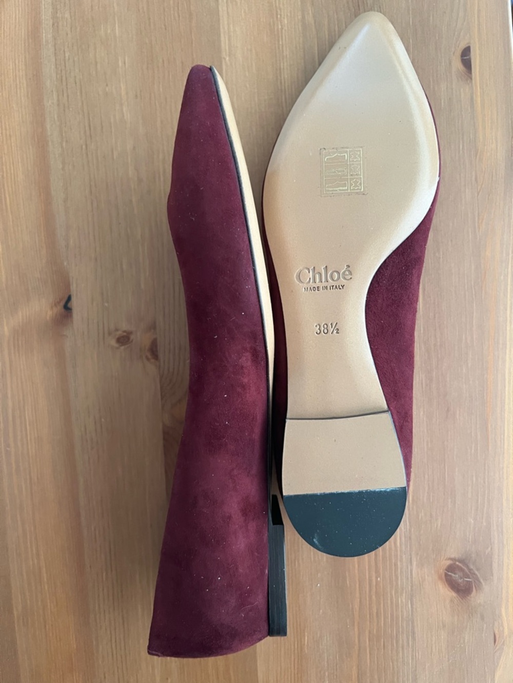 Chloe Suede Flats